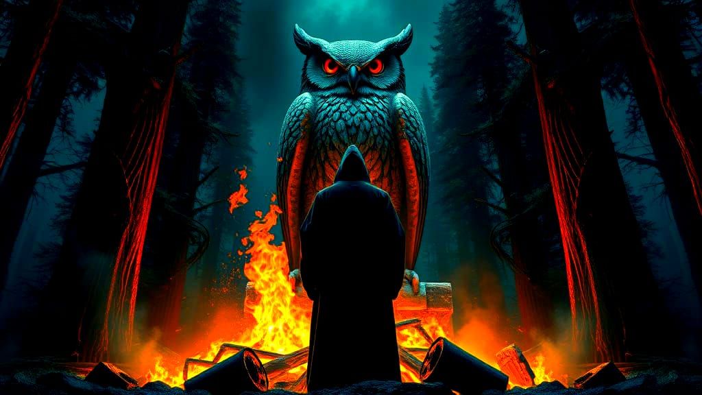 The Cremation of Care At Bohemian Grove