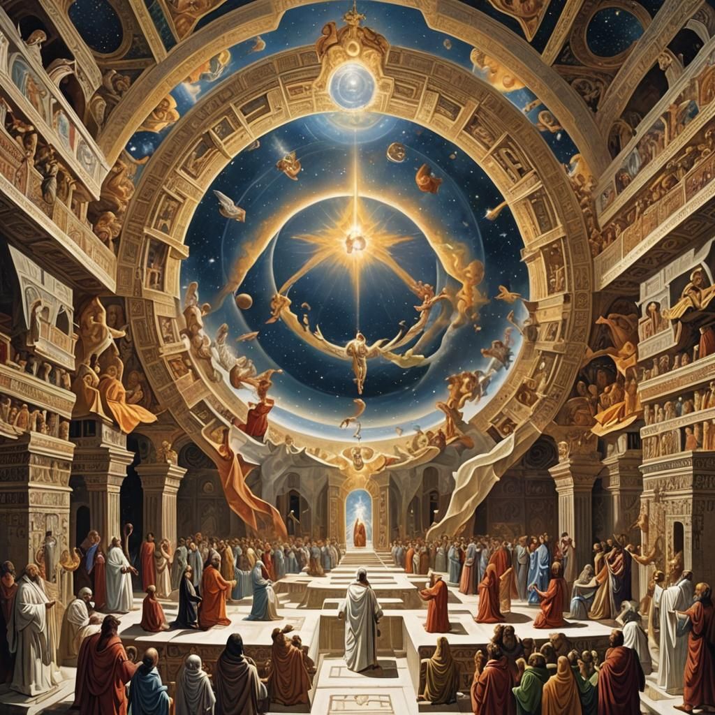 Realms of Divine Beings: A Physical Reality