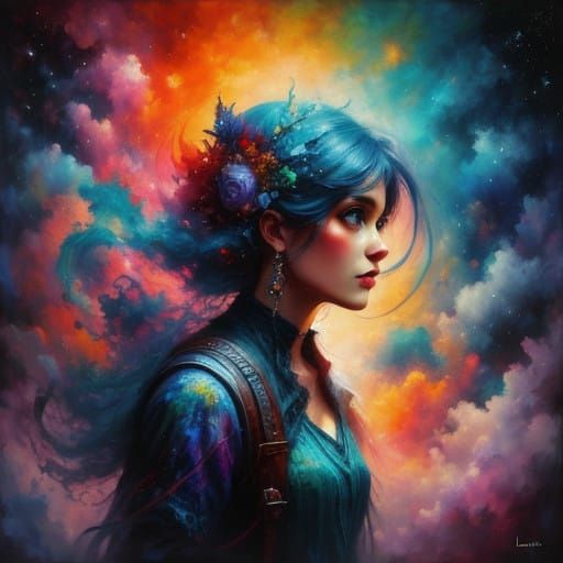 Vibrant Surreal Artwork in Full Color