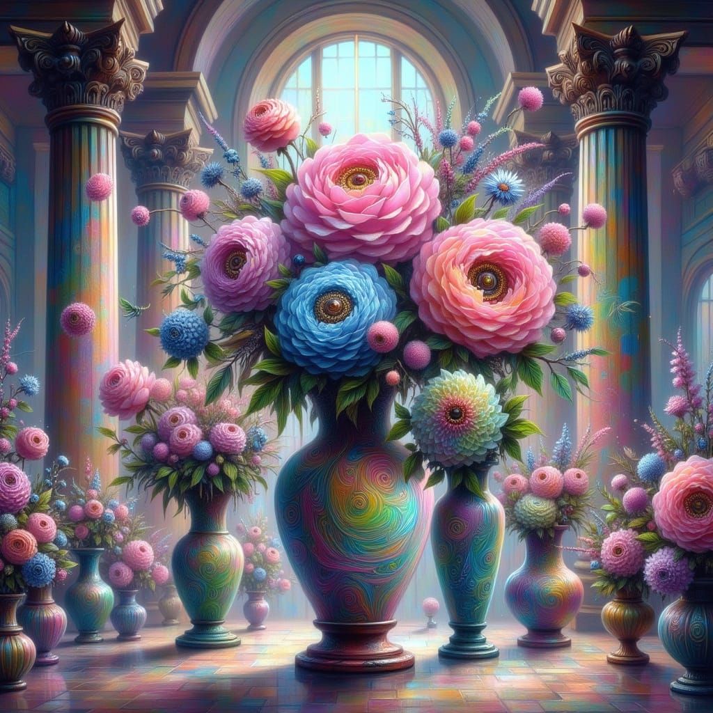 Fantasy flowers