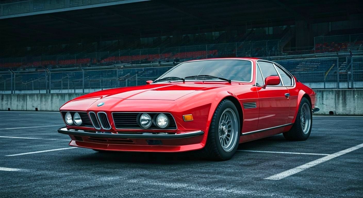 Modern Sports Coupe in Oro Longchamps Red