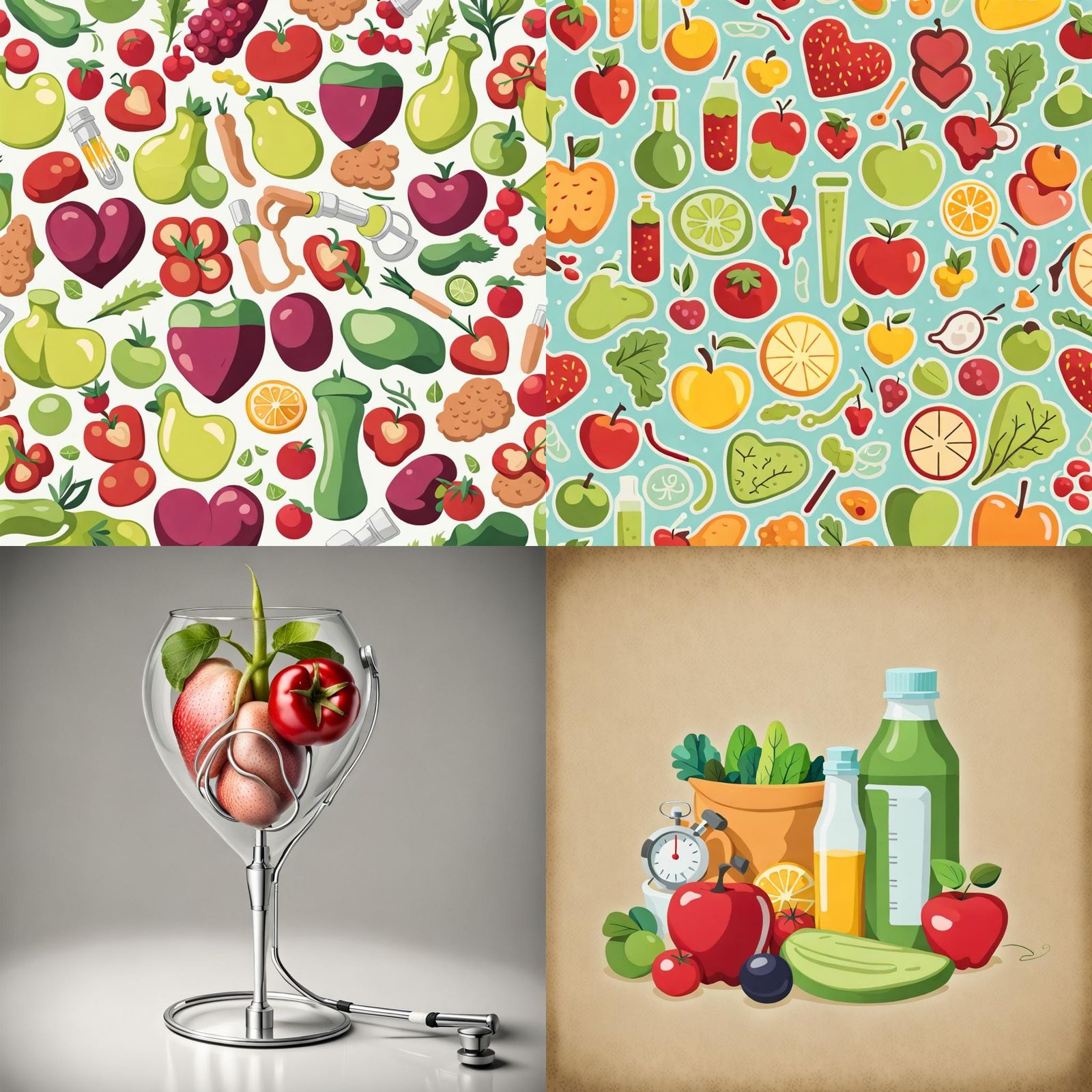 Abstract AI Interpretation of Health