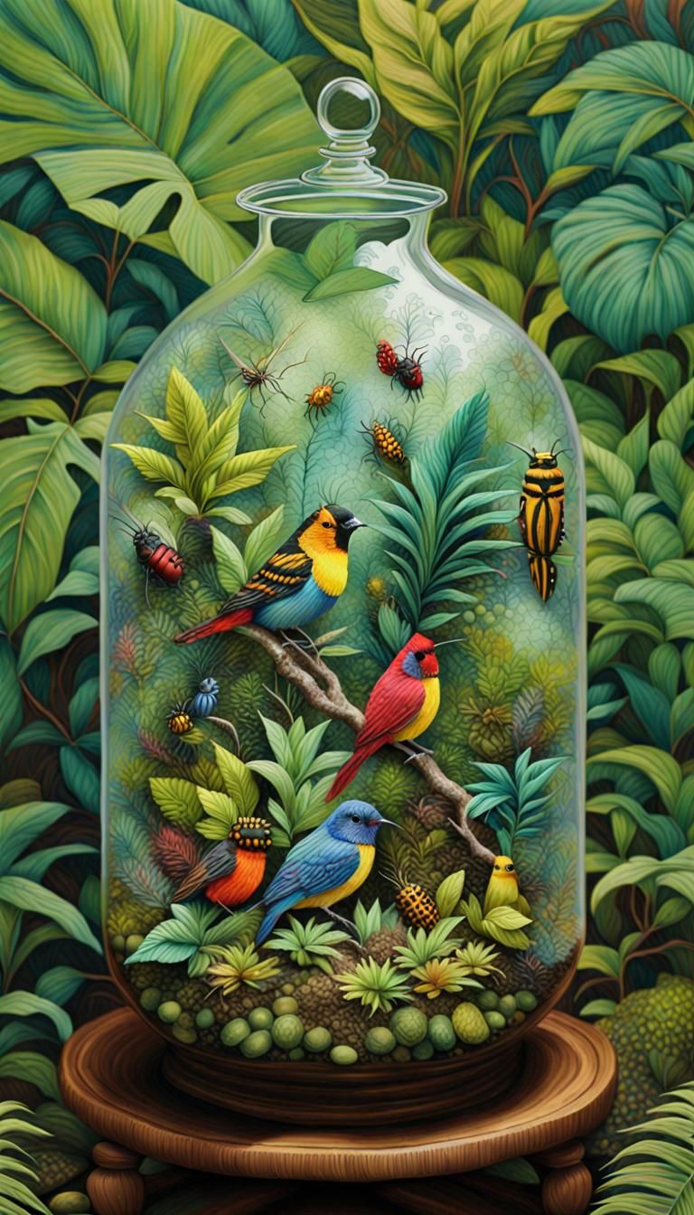 Terrarium: Surprising creatures