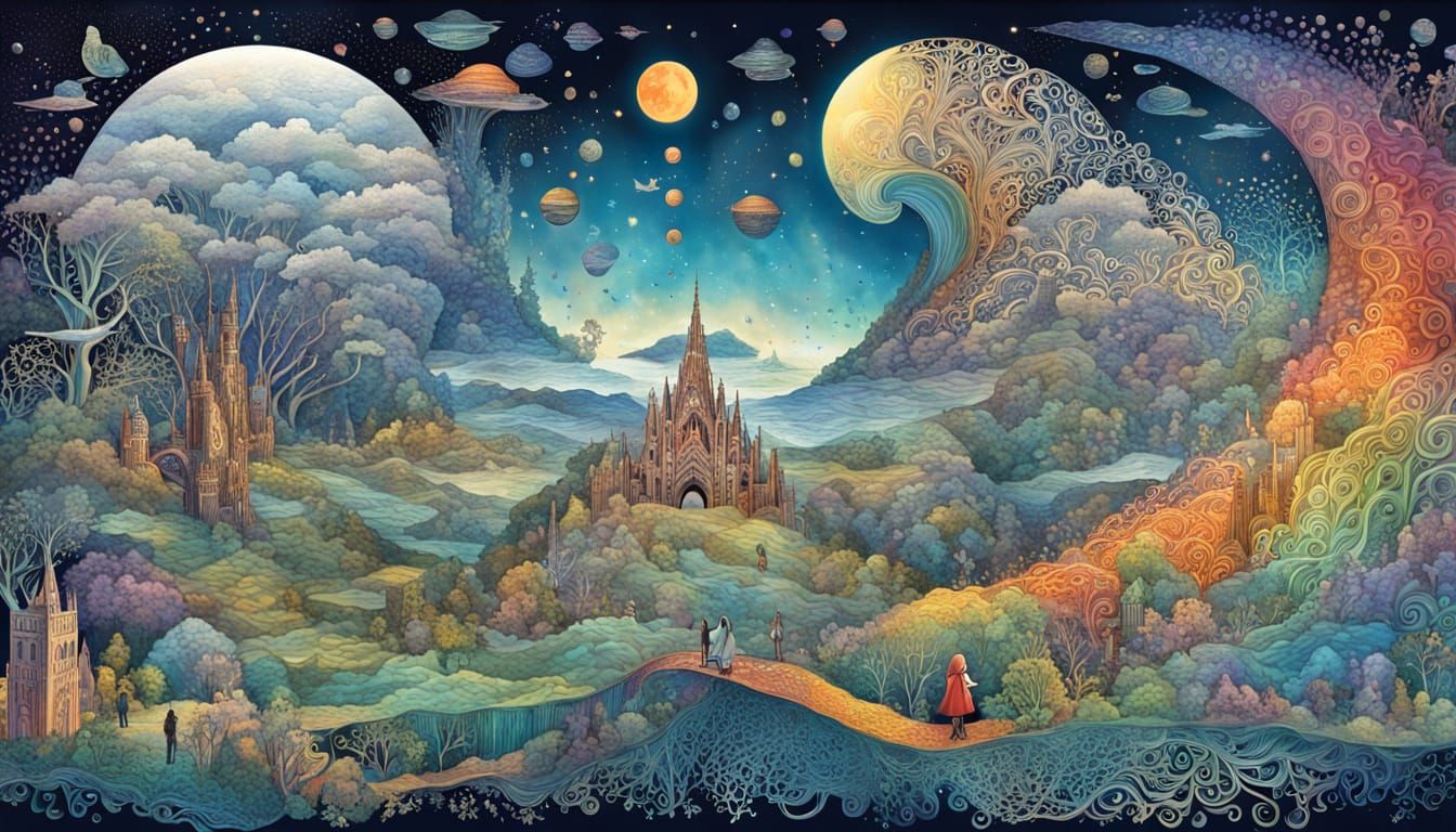 Ethereal Hologram Divine Dreams