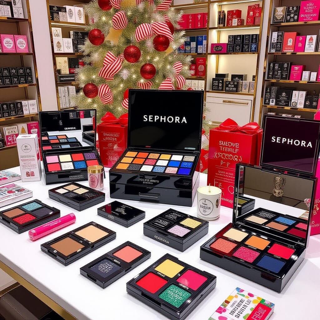 Luxurious Sephora Kids Christmas Haul Displayed