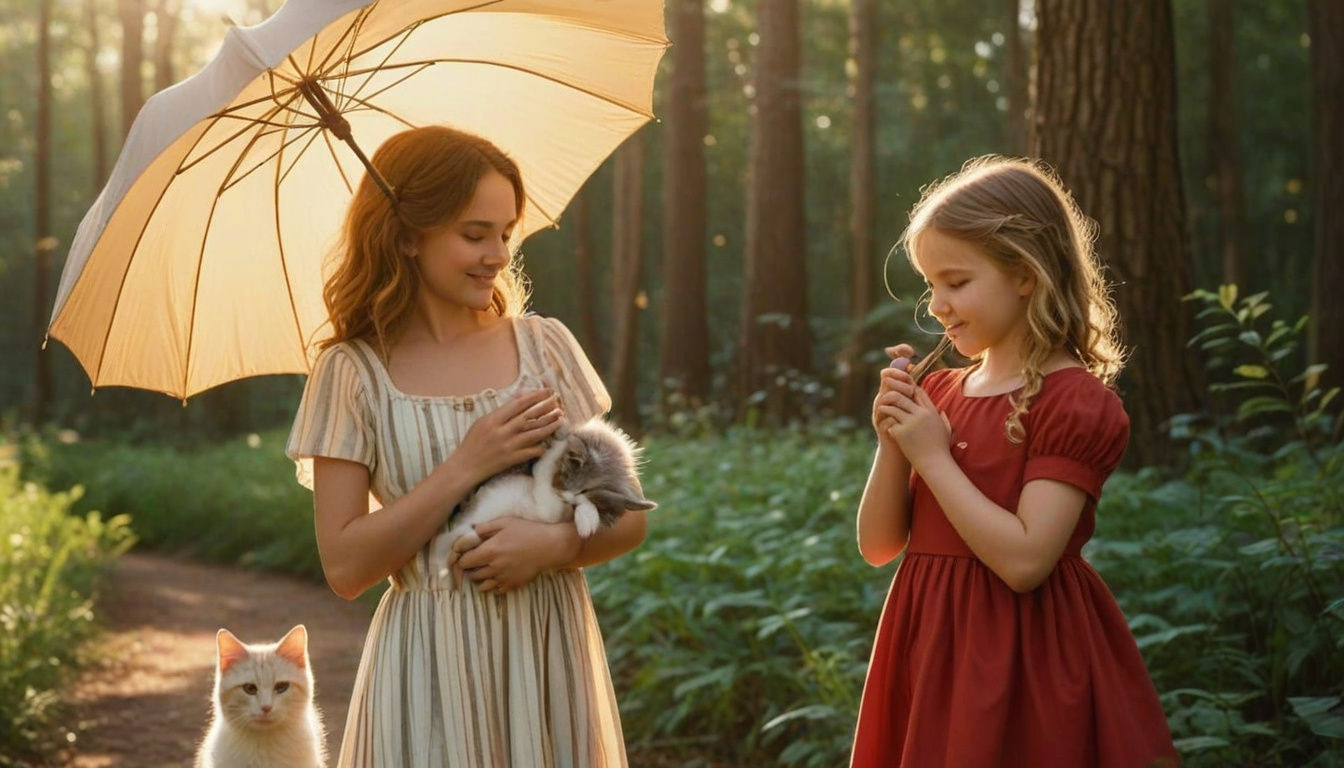 Cozy Children's Forest Shelter in Whimsical Style