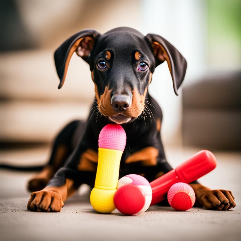 Doberman puppy