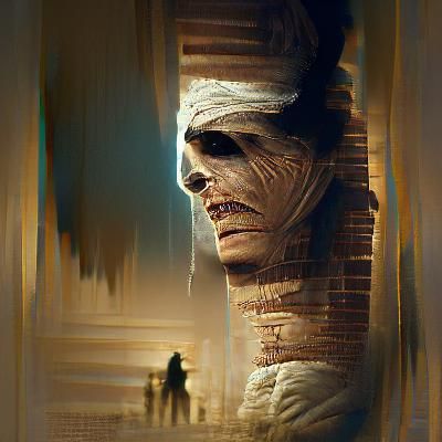 Sinister Mummy by Rutkowski