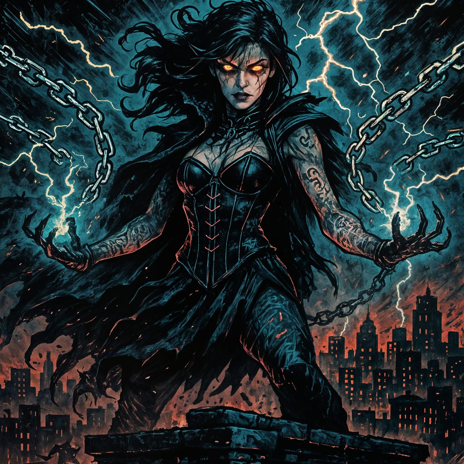 Gothic Anti-Heroine Rips Through Reality