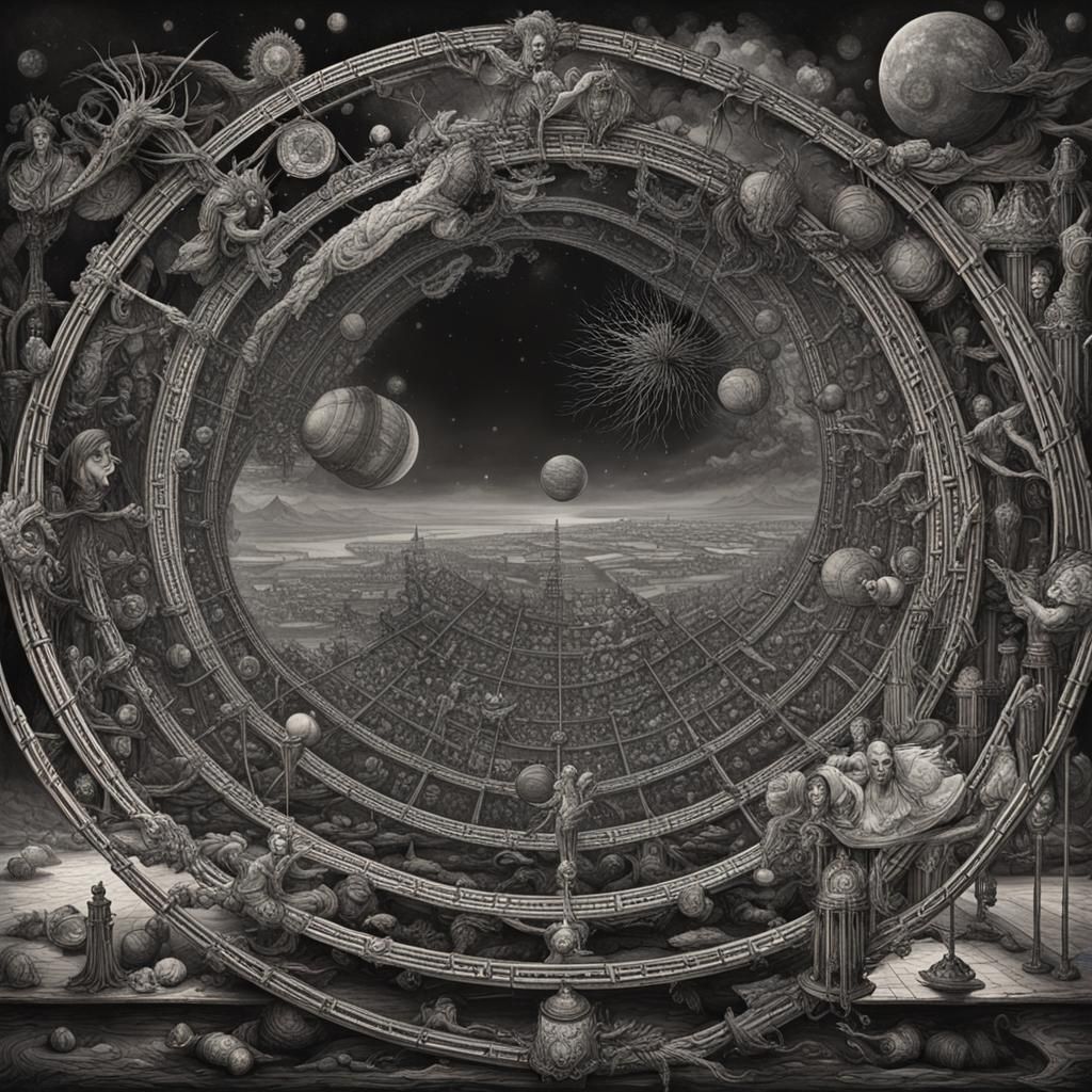 Surreal Nexus of Time and Imagination