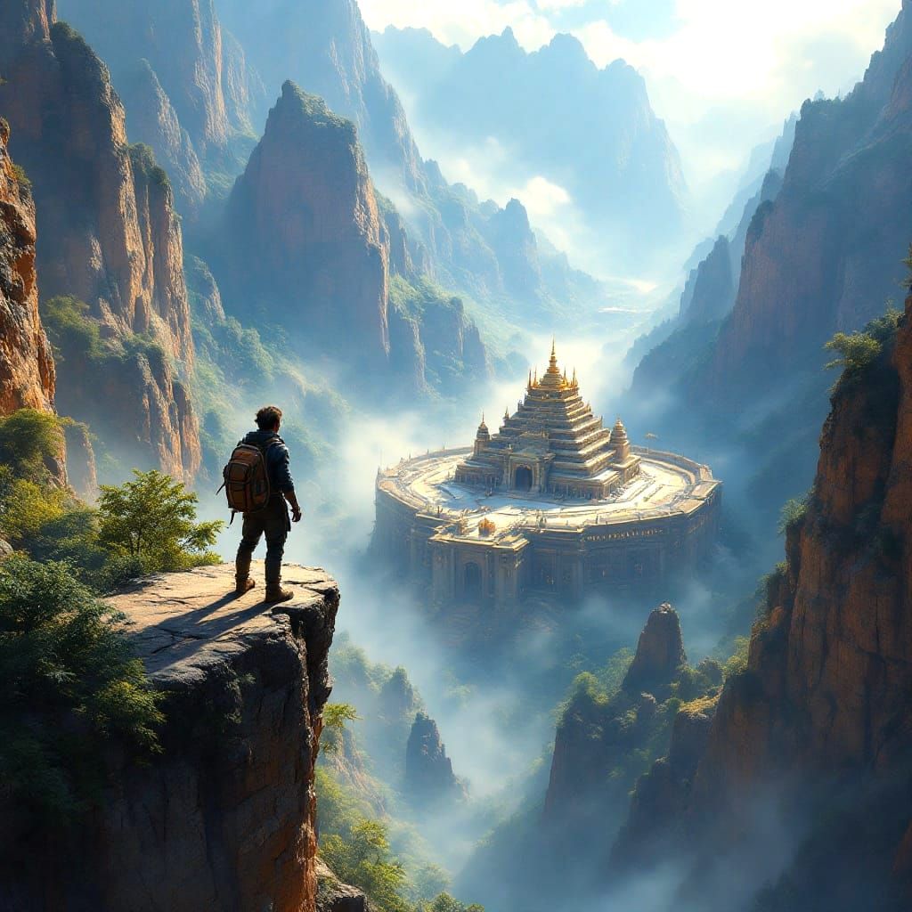 Hidden Valley Ancient City View from Ledge