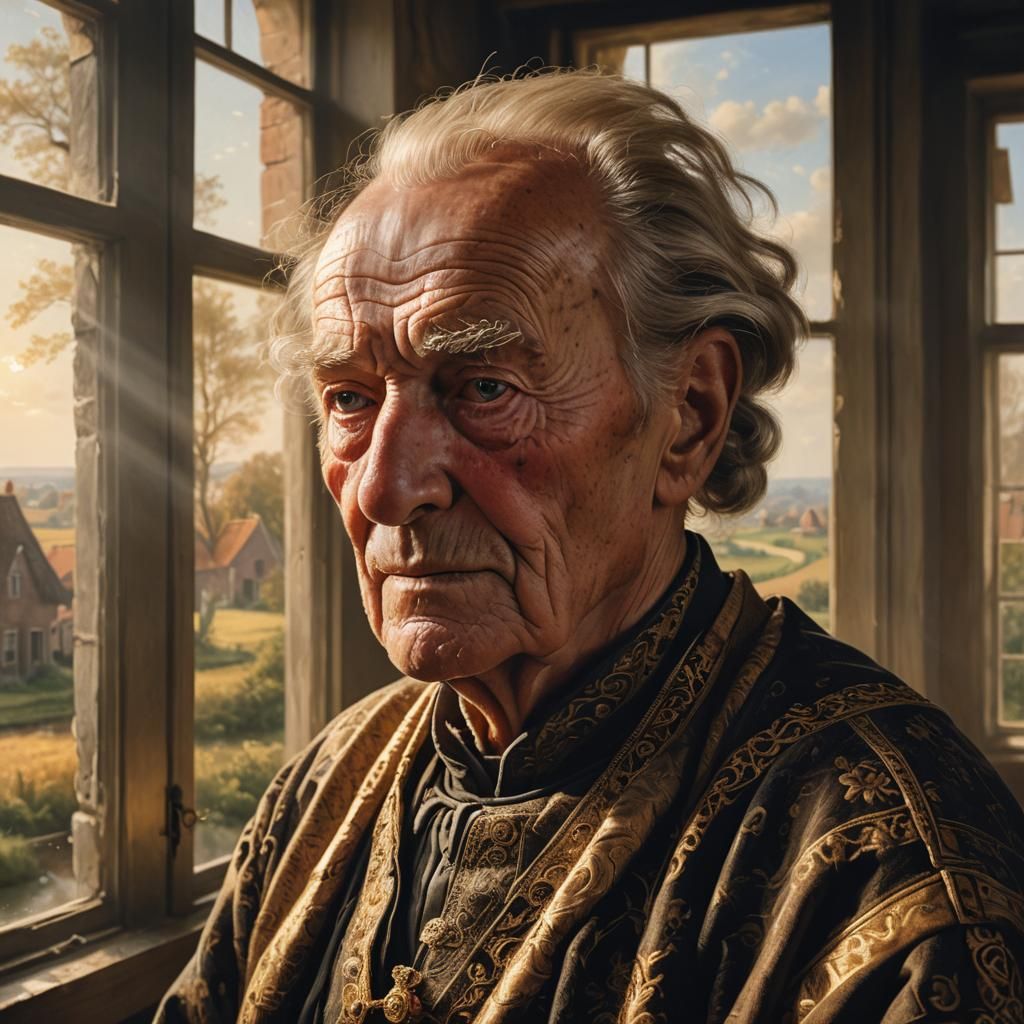 Dutch Master Portrait of an Elderly Man