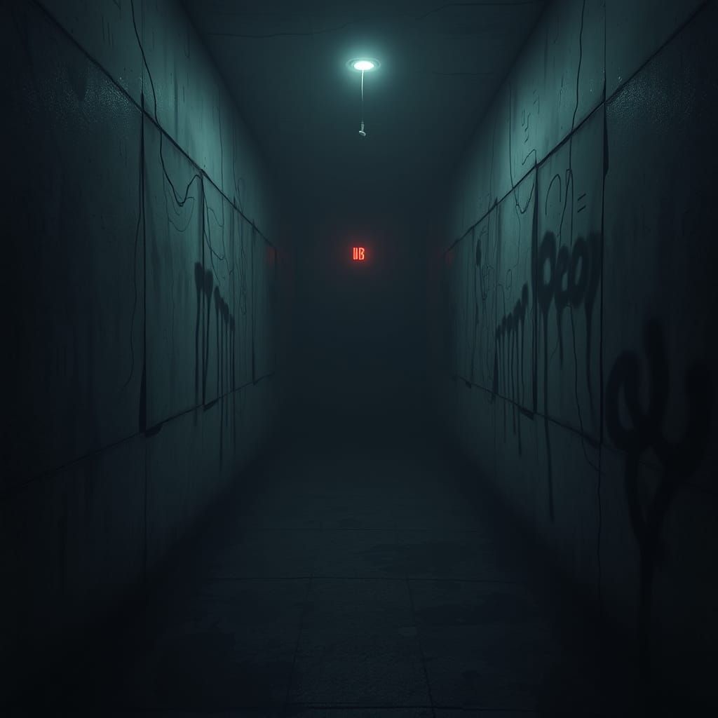 Eerie Liminal Spaces with Diffuse Aesthetic