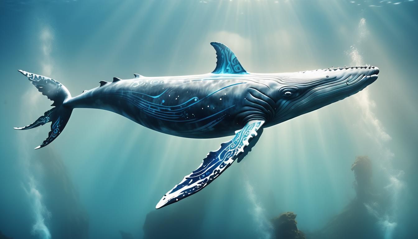 Epic Fantasy Whale Guardian of the Ocean