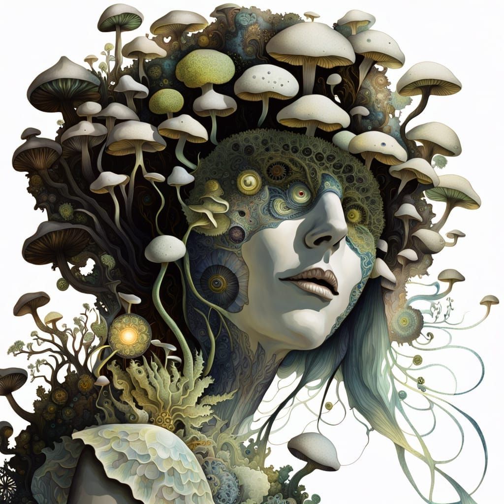 Fungi Girl 16964