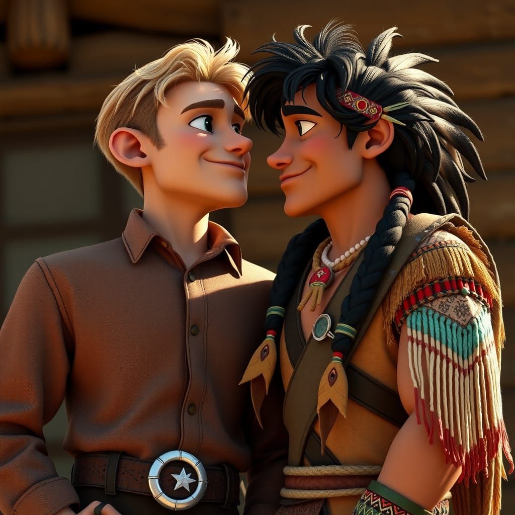 Bound by Spirit and Setting Sun, DreamWorks Animation style