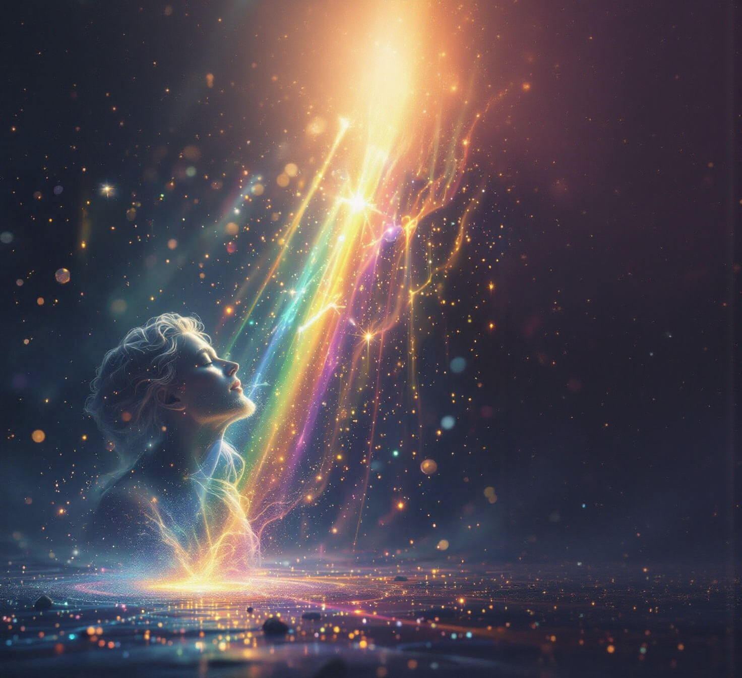 Divine Being Sneezes, Creating Universes in Vibrational Ligh...