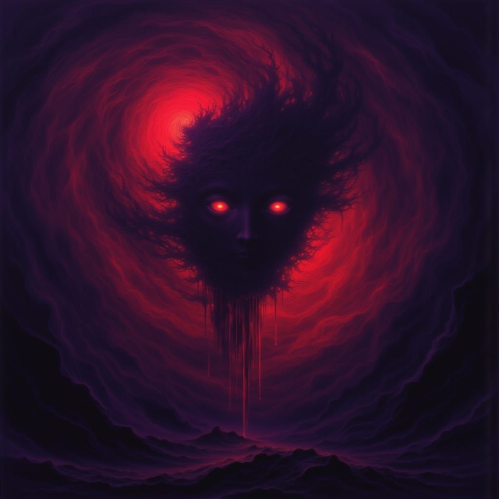 Zdzisław Beksiński inspired creation