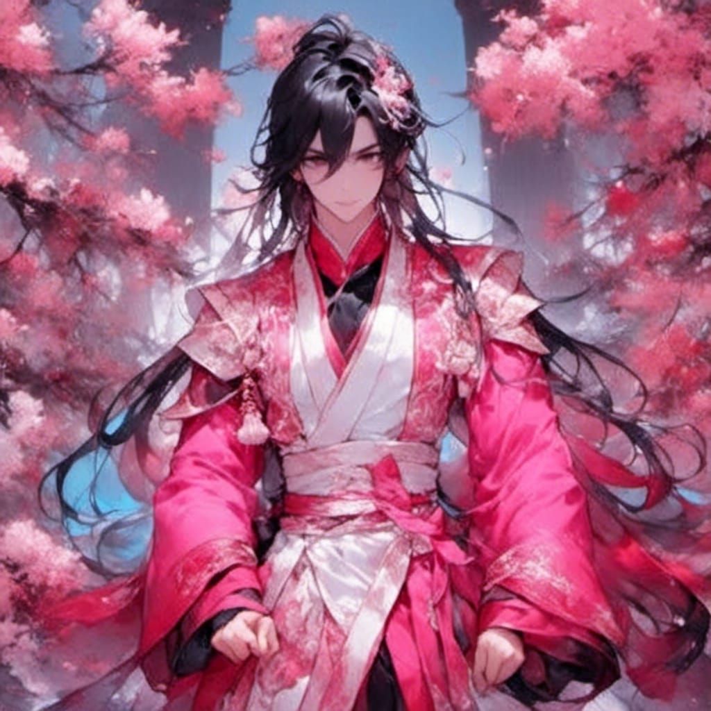 Anime and Real Face Style Portrait