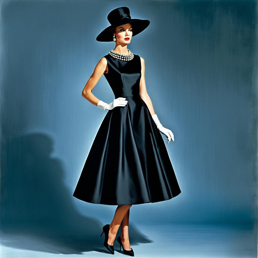 " Passy " Haute Couture automne / hiver 1960/ 1961.