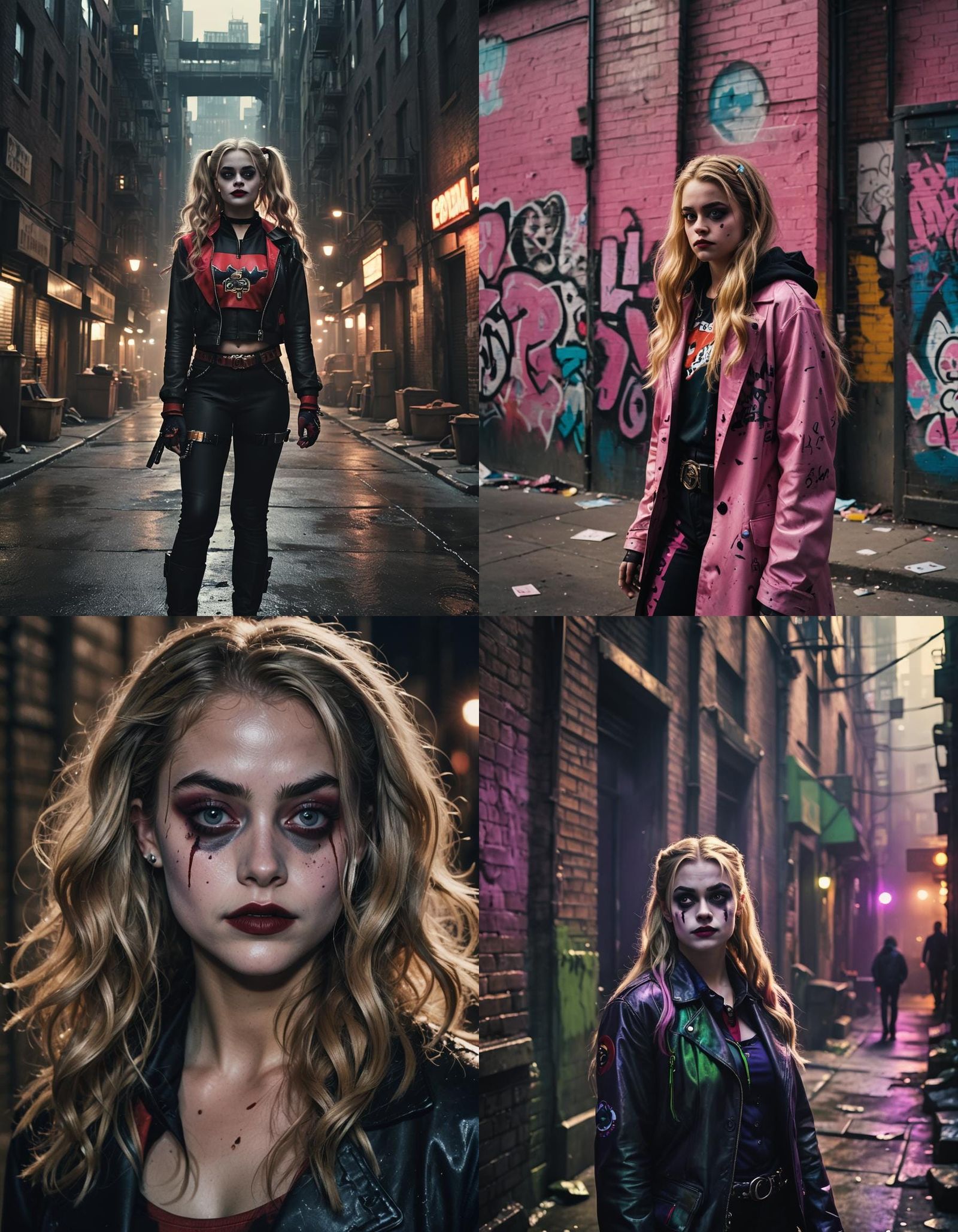 Josephine Langford as Harley Quinn in Gotham