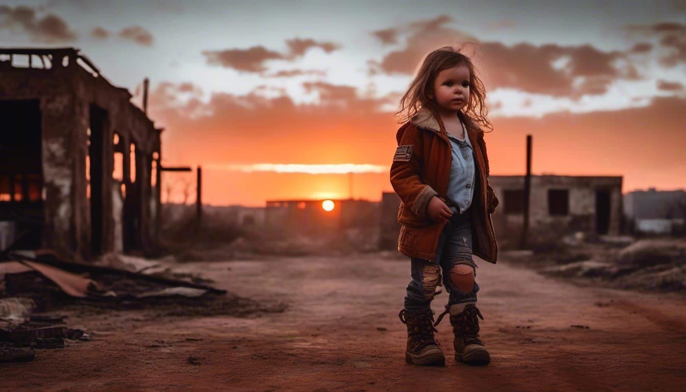 Post-Apocalyptic Children Face Harsh Reality