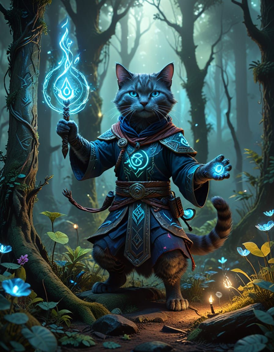 the cat mage