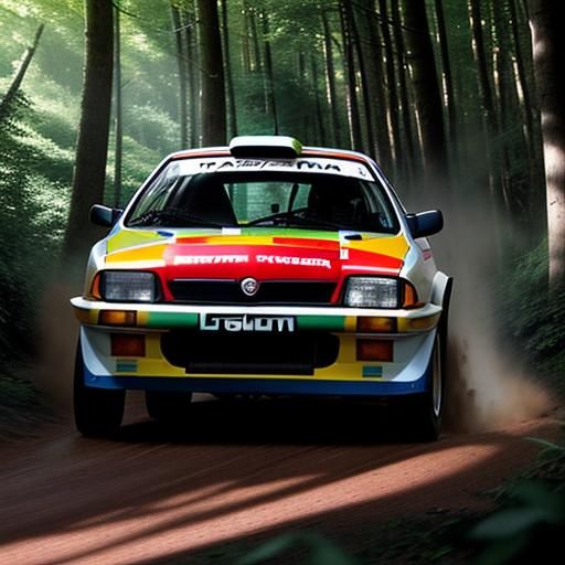 Vauxhall astra gte rally car