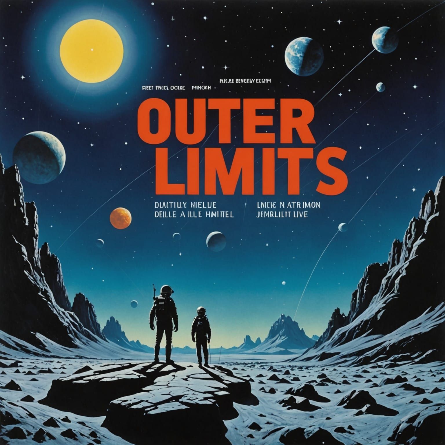 Abstract Outer Limits Image