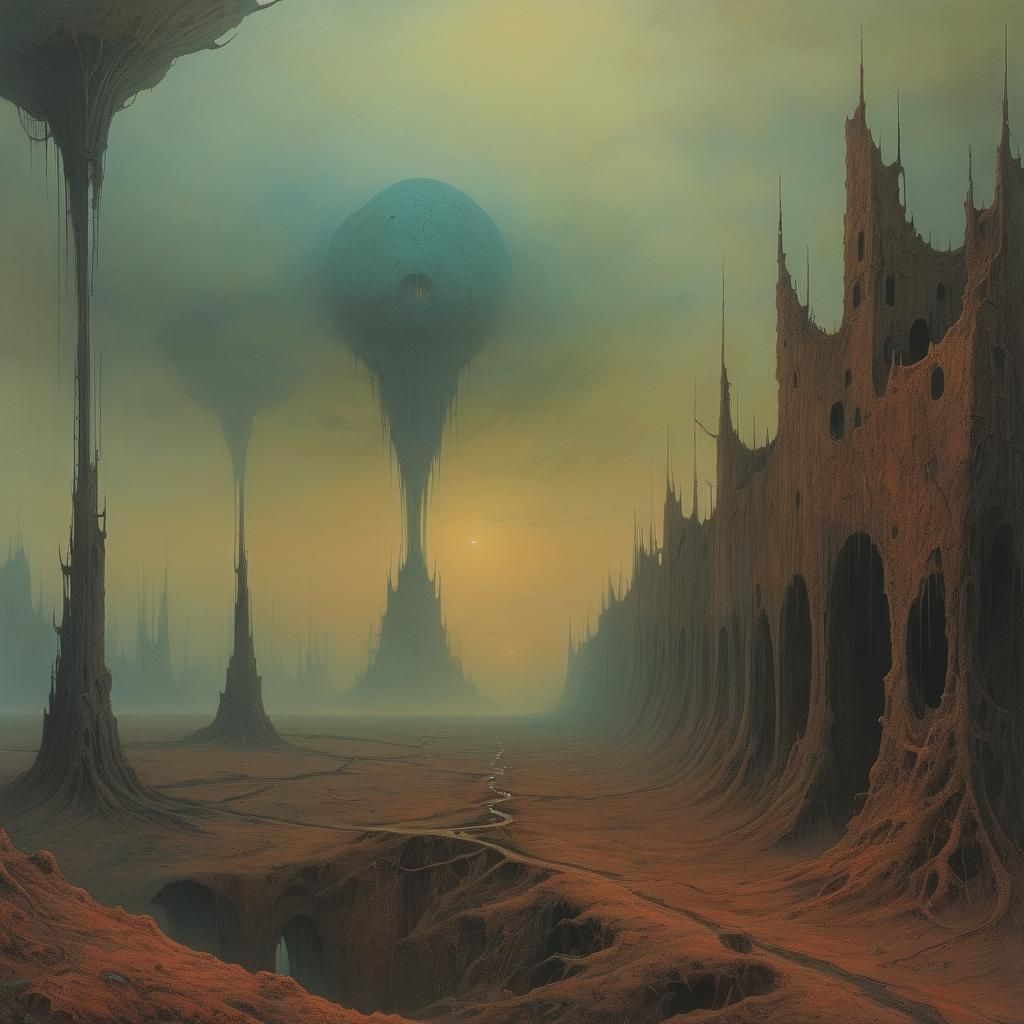 Ethereal Desert Dreamscape