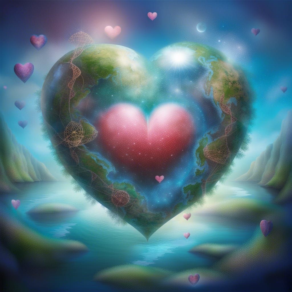 Dreamlike World of Tranquility and Unity