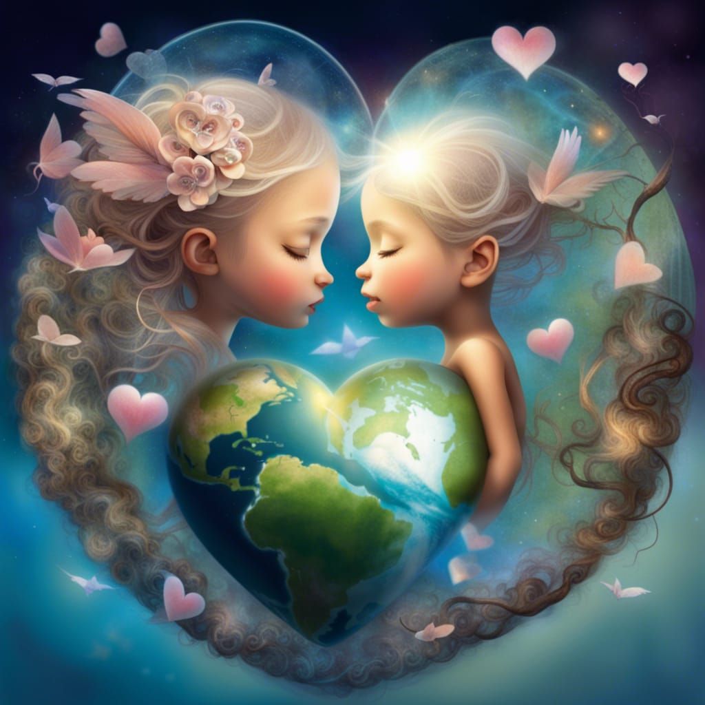 Dreamlike World of Global Unity and Love
