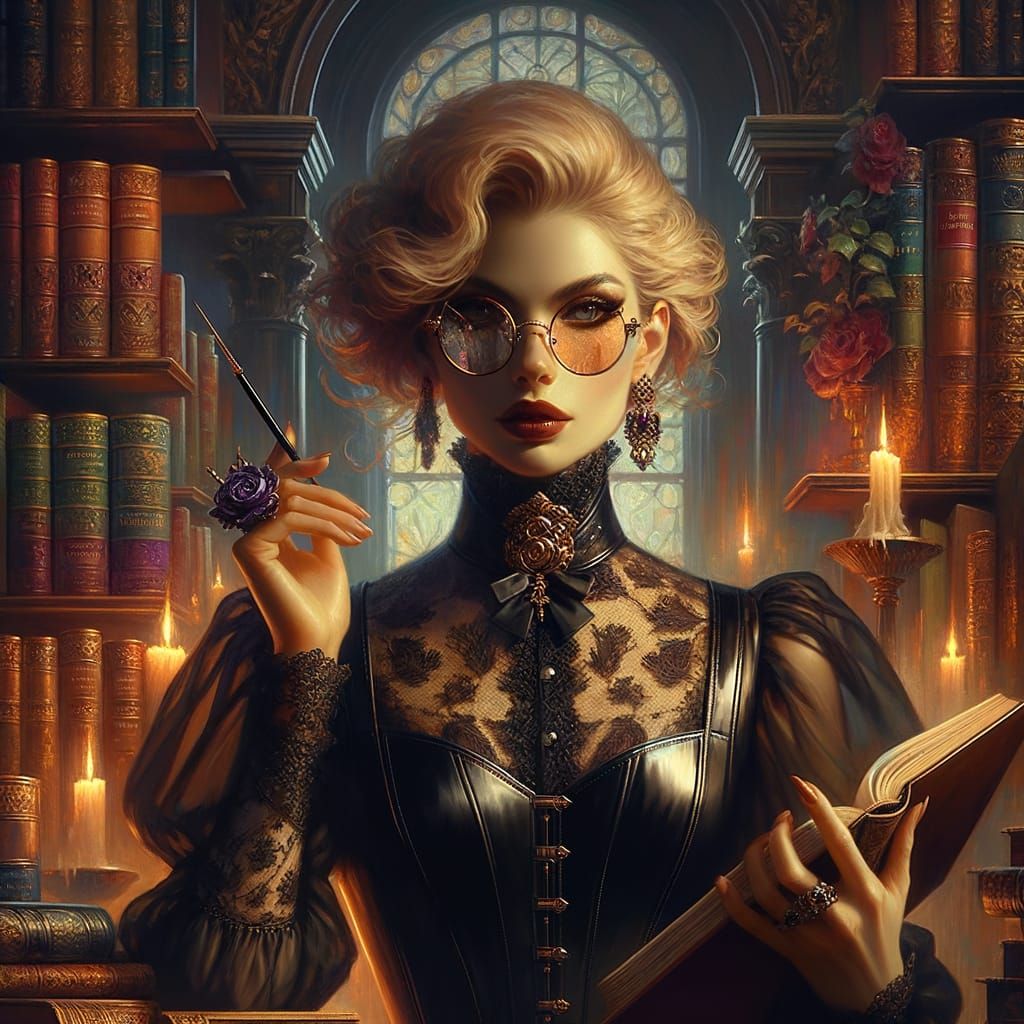 Fantasy Fashion Exploration : The Librarian