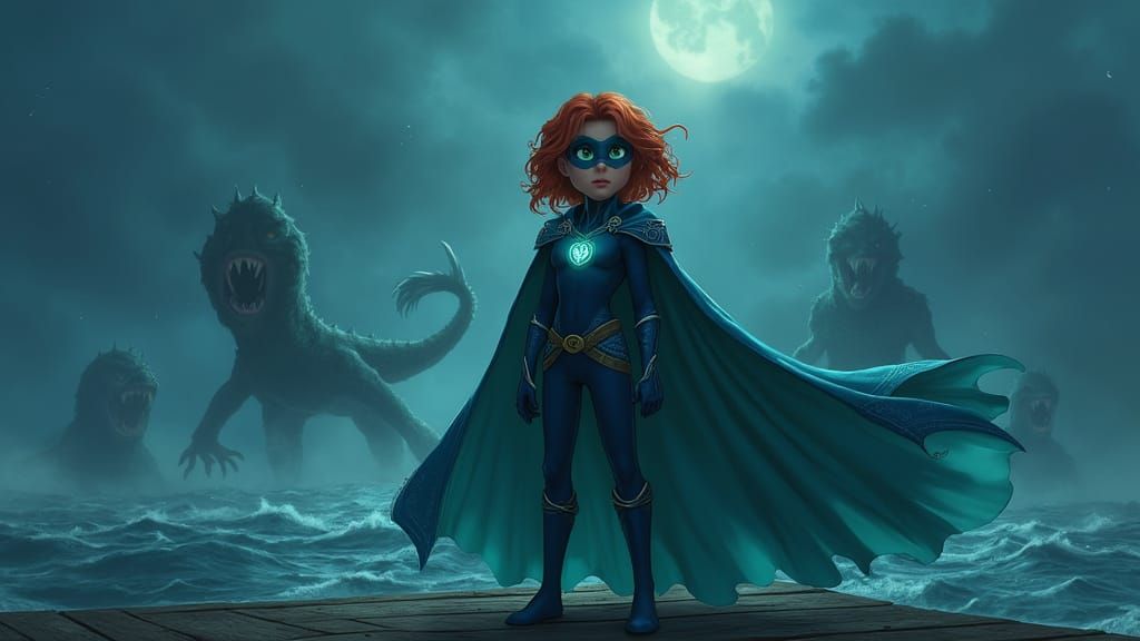 Guardian Lila Faces the Shadows: Disney Style