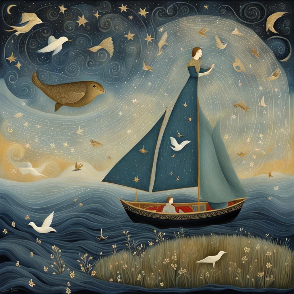 Celestial Beings in Ancient Forgotten Wonder