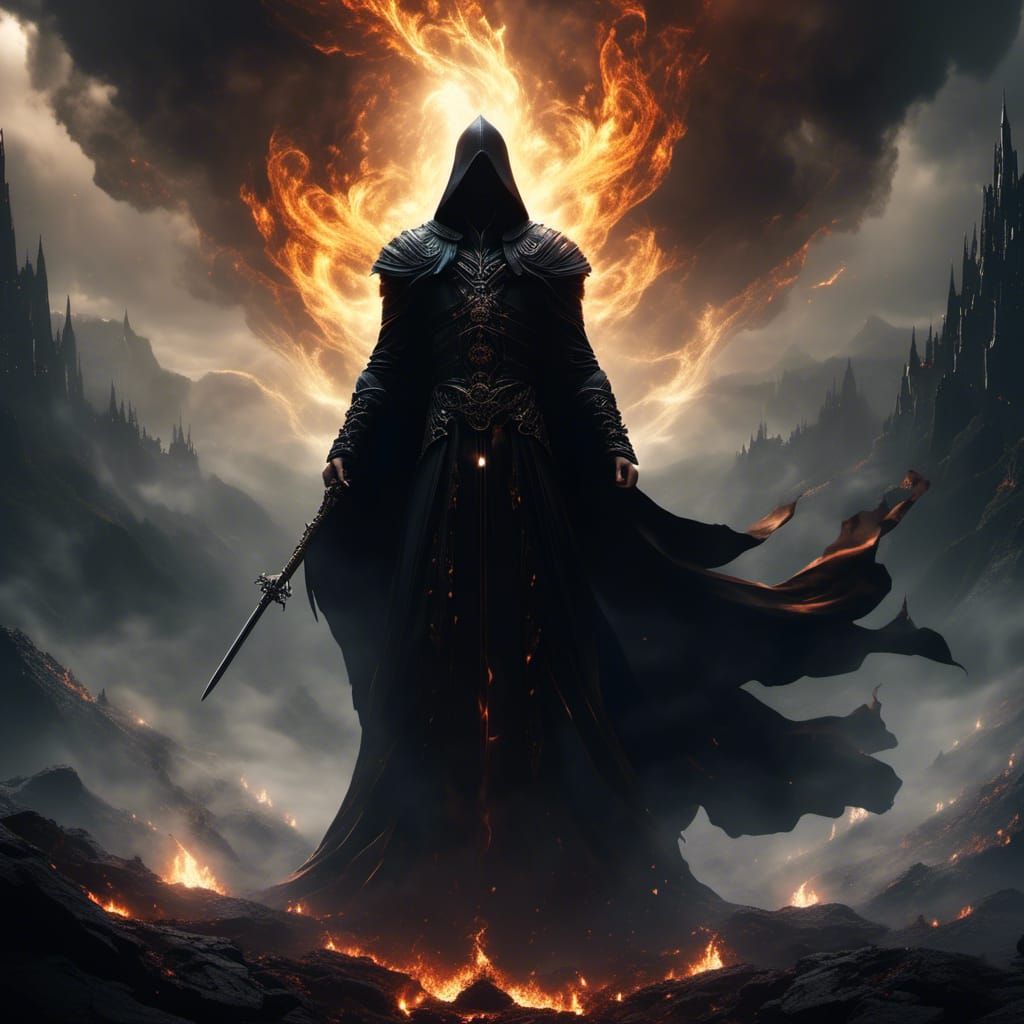 Wizard of shadow, fire, and wrath