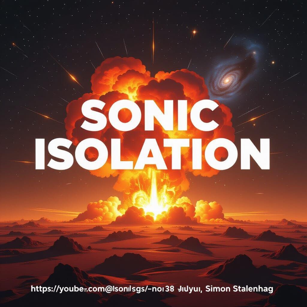 Hyperrealistic Nuclear Explosion in Space