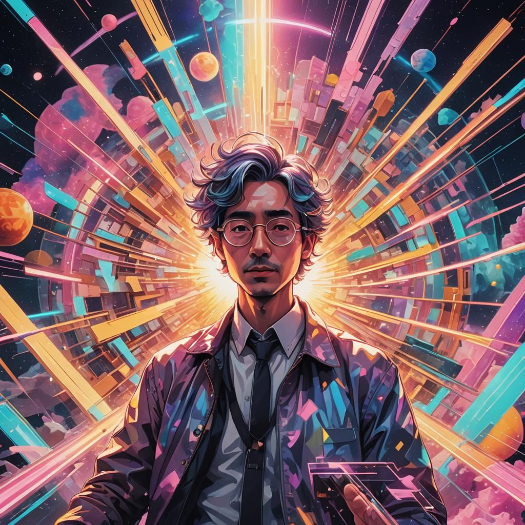 Professor Duch: 8k Maximalist Concept Art