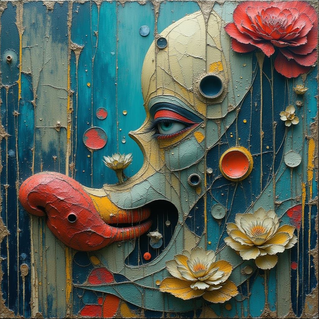 Dark Portrait of a Mysterious Figure