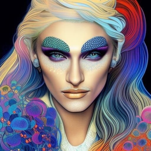 Paris Jackson and Gwen Stefani Face Morph