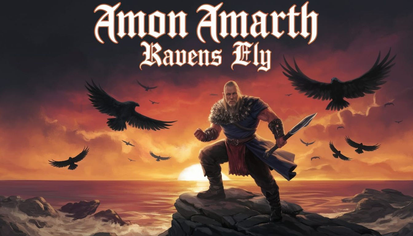amon amarth ravens fly