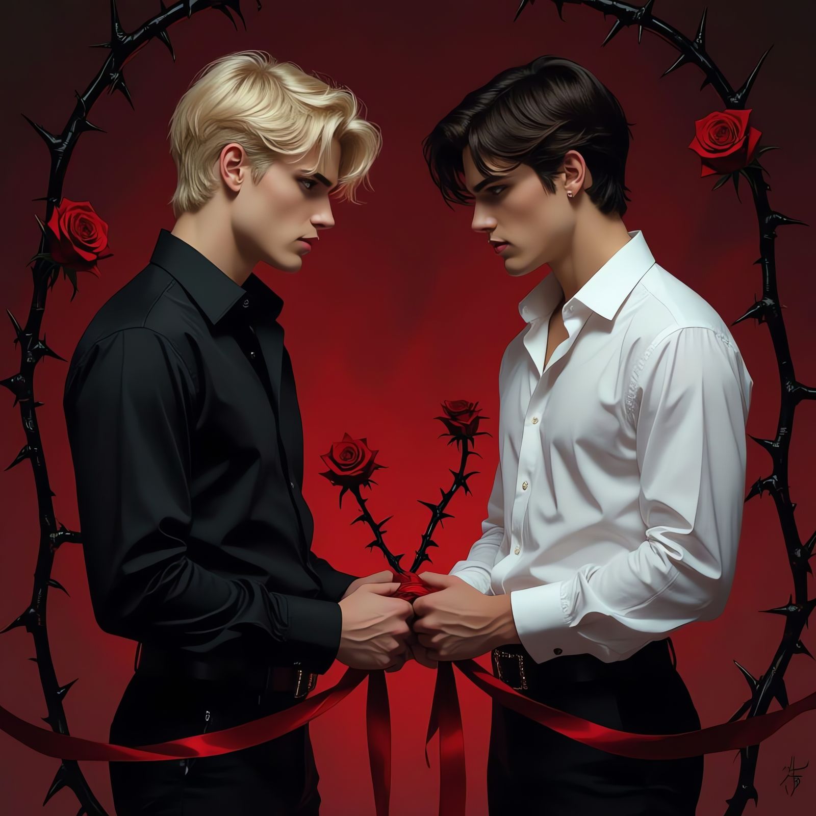Gothic Romance: Two Men Bound by Desire