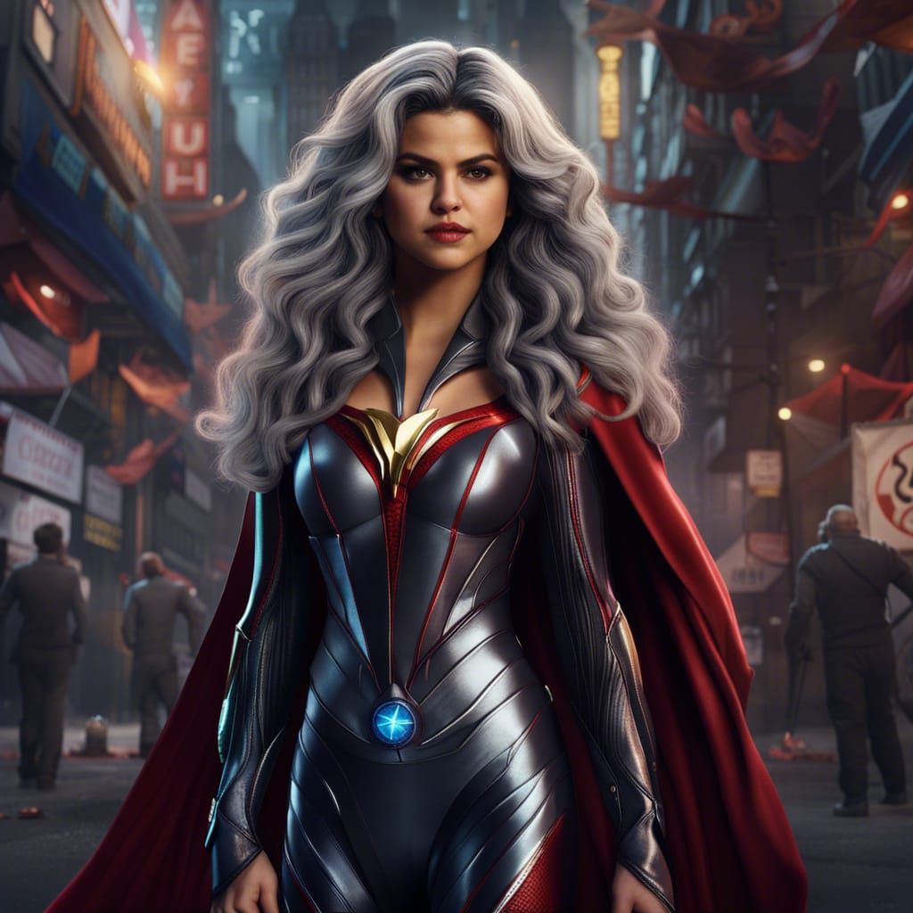 Valentina Giselle also known as the superhero Scarlet 50 yea...