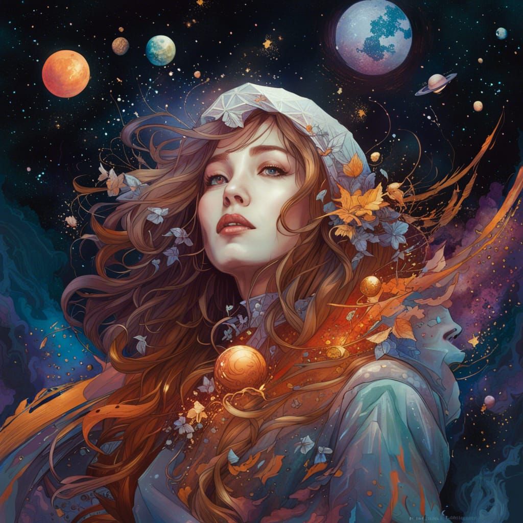 Portrait of the Most Gorgeous Woman in the Universe