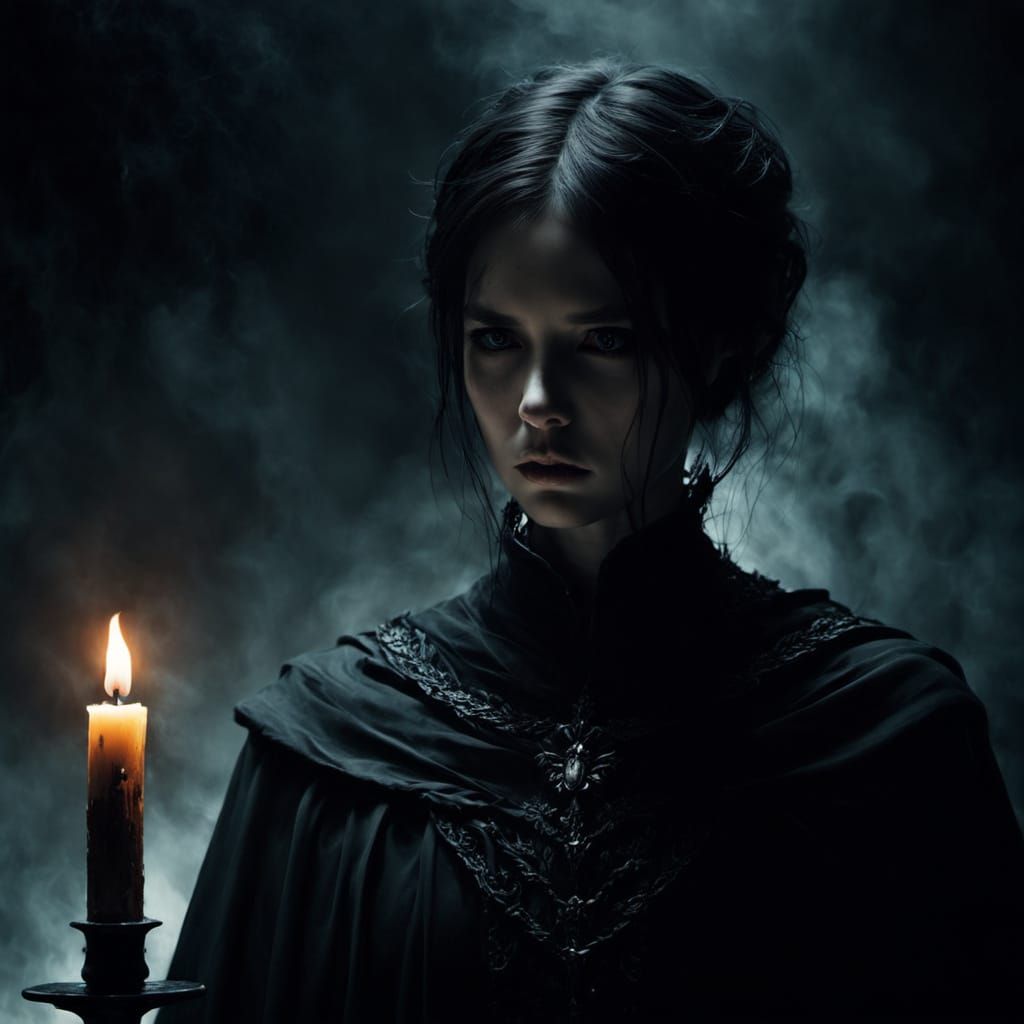 Trapped Soul Yearns for Freedom: Dark Fantasy Art