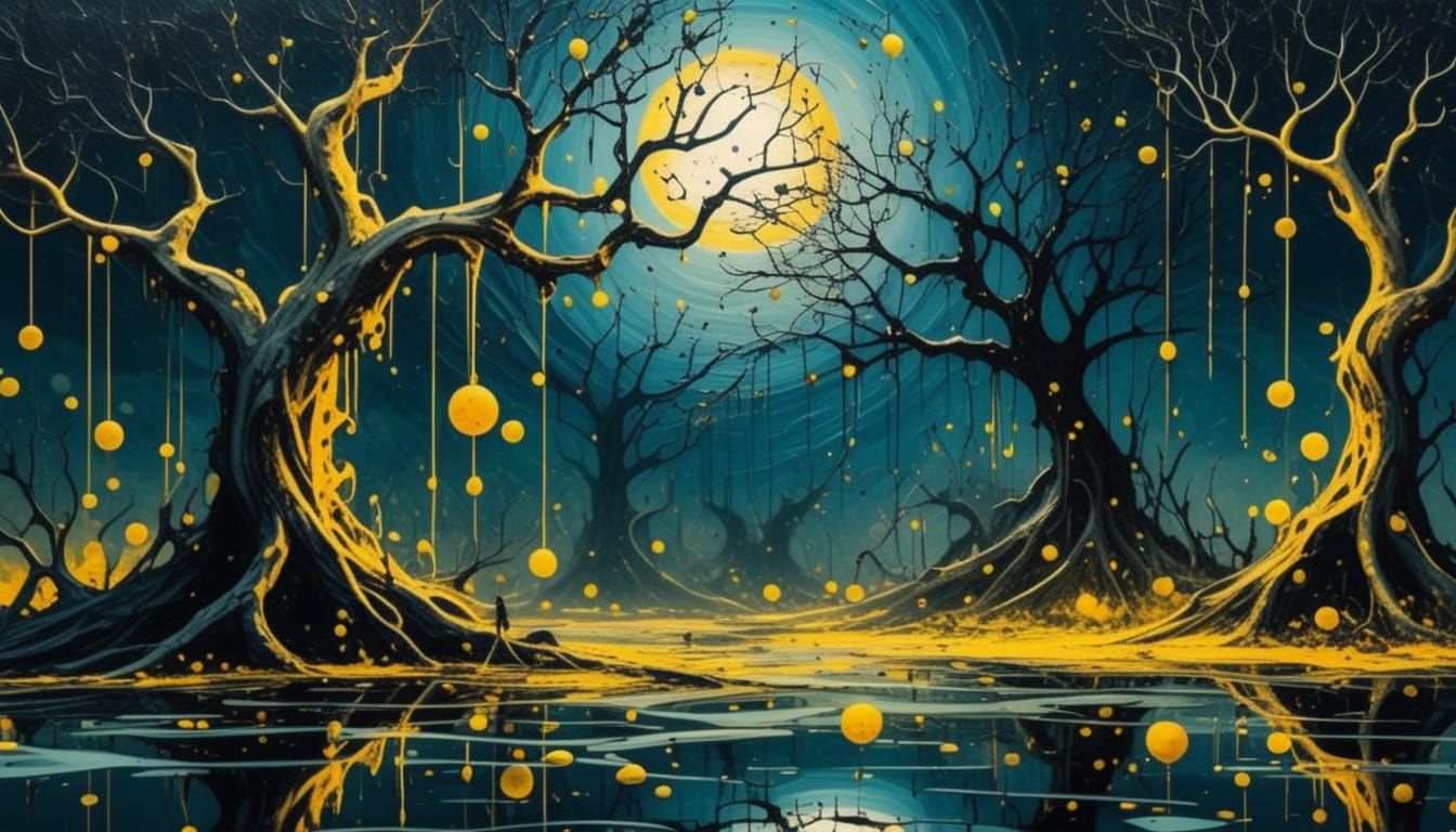 Abstract Expressionism: Harmony in Chaotic Impasto