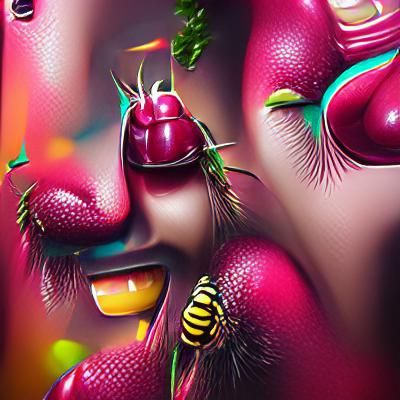 Detailed Beetleman Artwork in 8k Resolution