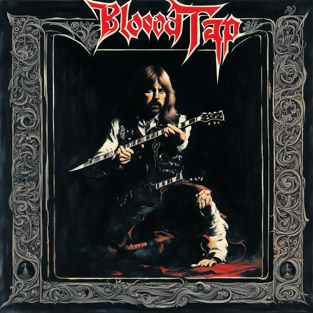 Cover of the 1972 album Blood to Let by Spinal Tap