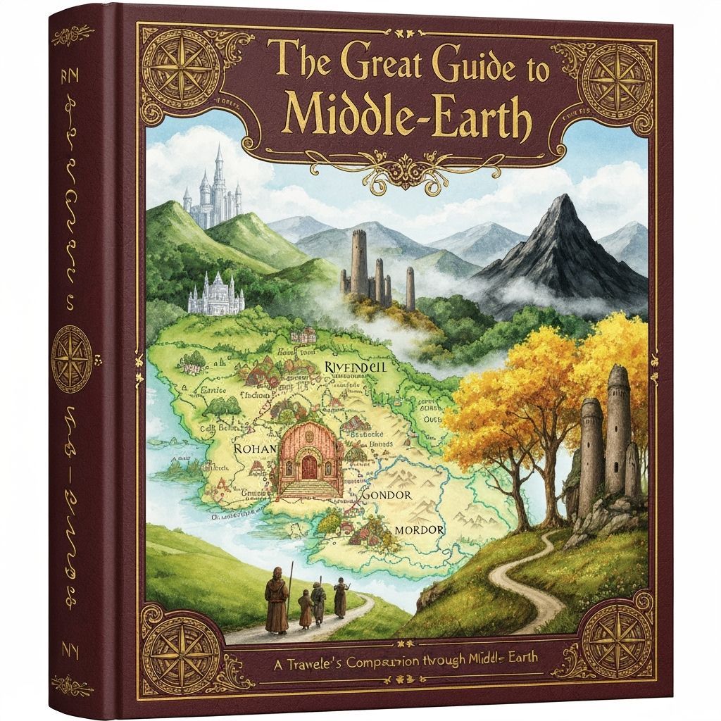 Middle-earth Travel Guide Cover Art