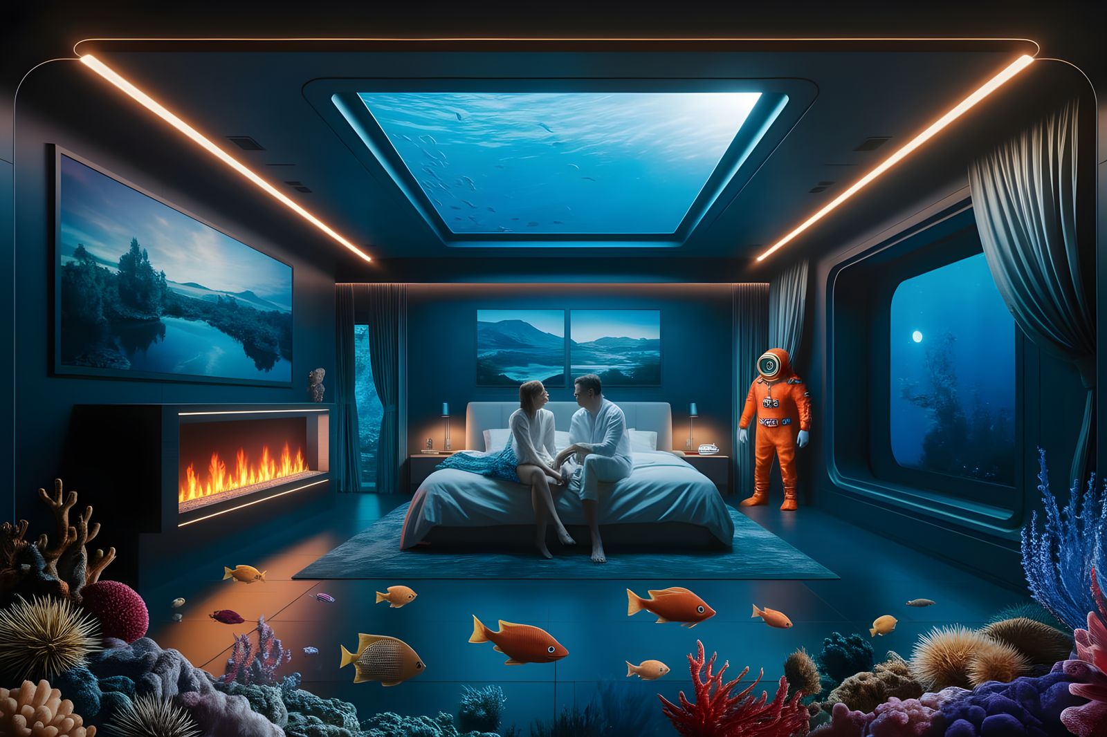 Family at Four Fathoms 2